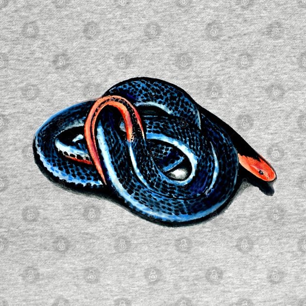 Blue coral snake by Brandy Devoid special edition collecion